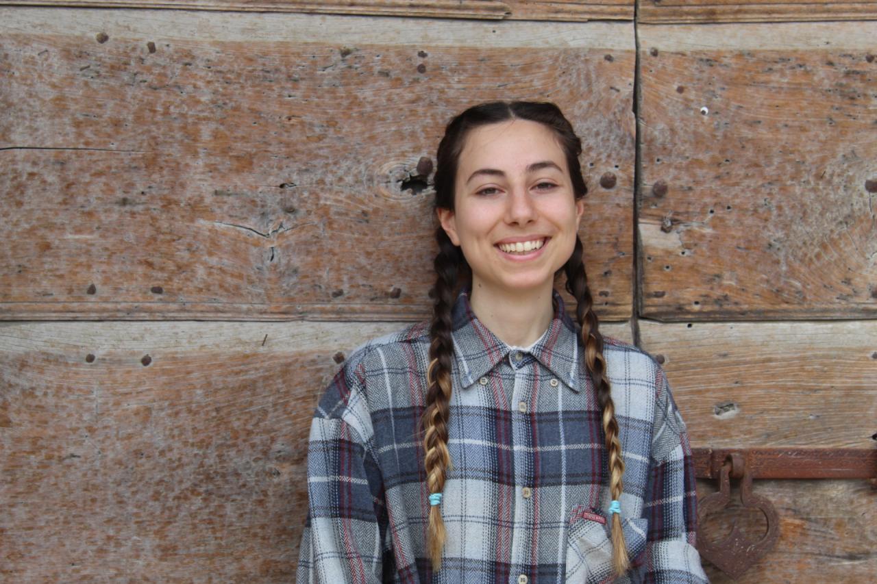 Claudia, greeter per San Lorenzo