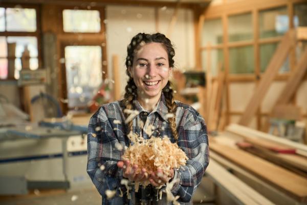 Claudia, la falegnama