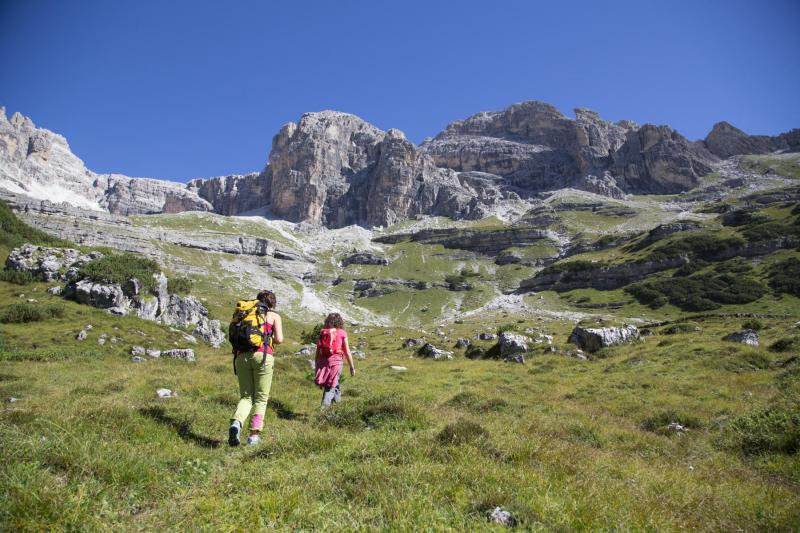 Camminare in montagna